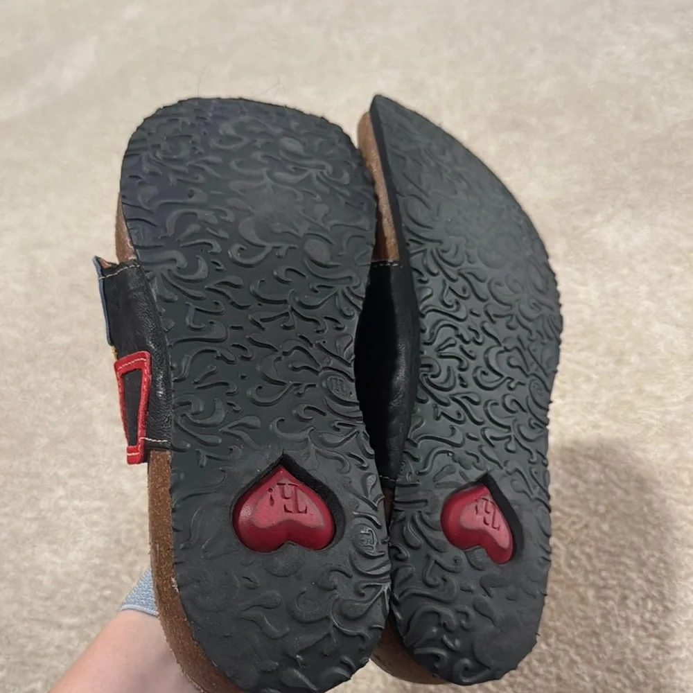 Think! Multicolor Geometric Slide Sandals - Picture 3 of 6